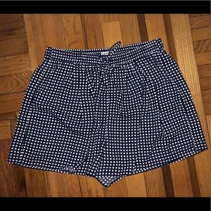 J. Crew Flowy Checkered Shorts